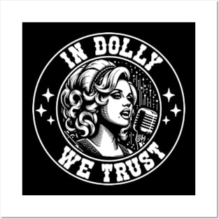 Retro In Dolliii We Trust Musician fans Posters and Art